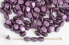 Pinch Purple 5 mm Alabaster Pastel Bordeaux 02010-25032 Czech Beads x 10g
